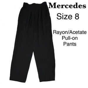 5/$15💥 Mercedes Black Pull-on Pants